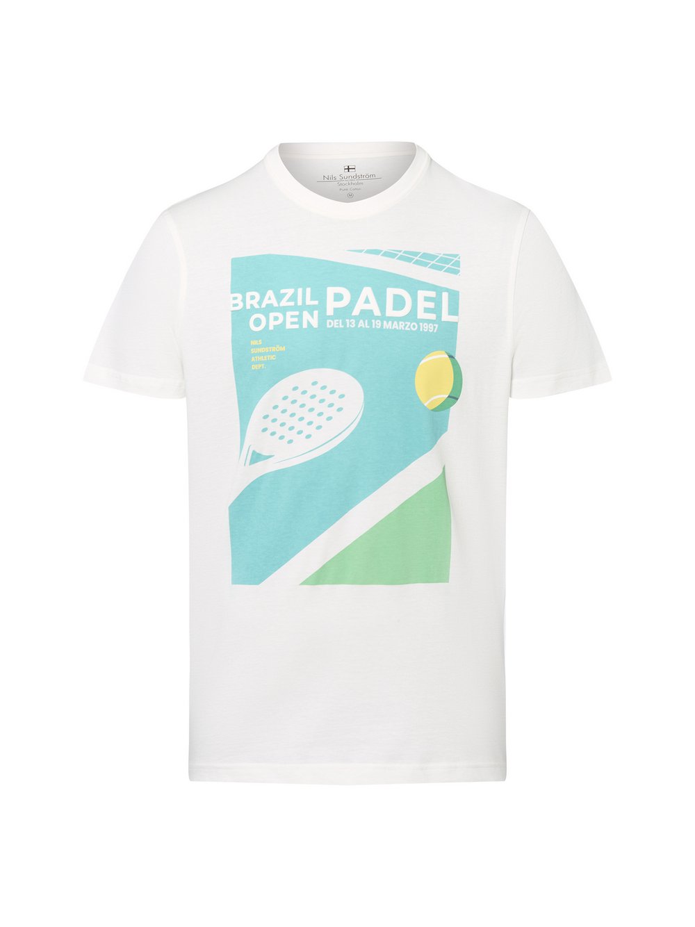 Nils Sundström T-Shirt Herren Baumwolle bedruckt