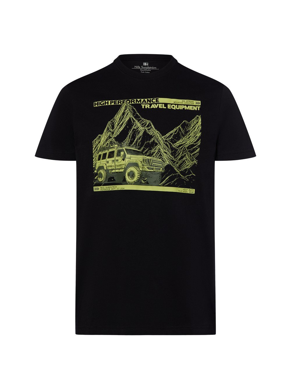 Nils Sundström T-Shirt Herren Baumwolle bedruckt