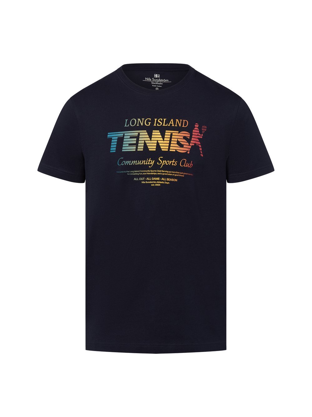 Nils Sundström T-Shirt Herren Baumwolle bedruckt