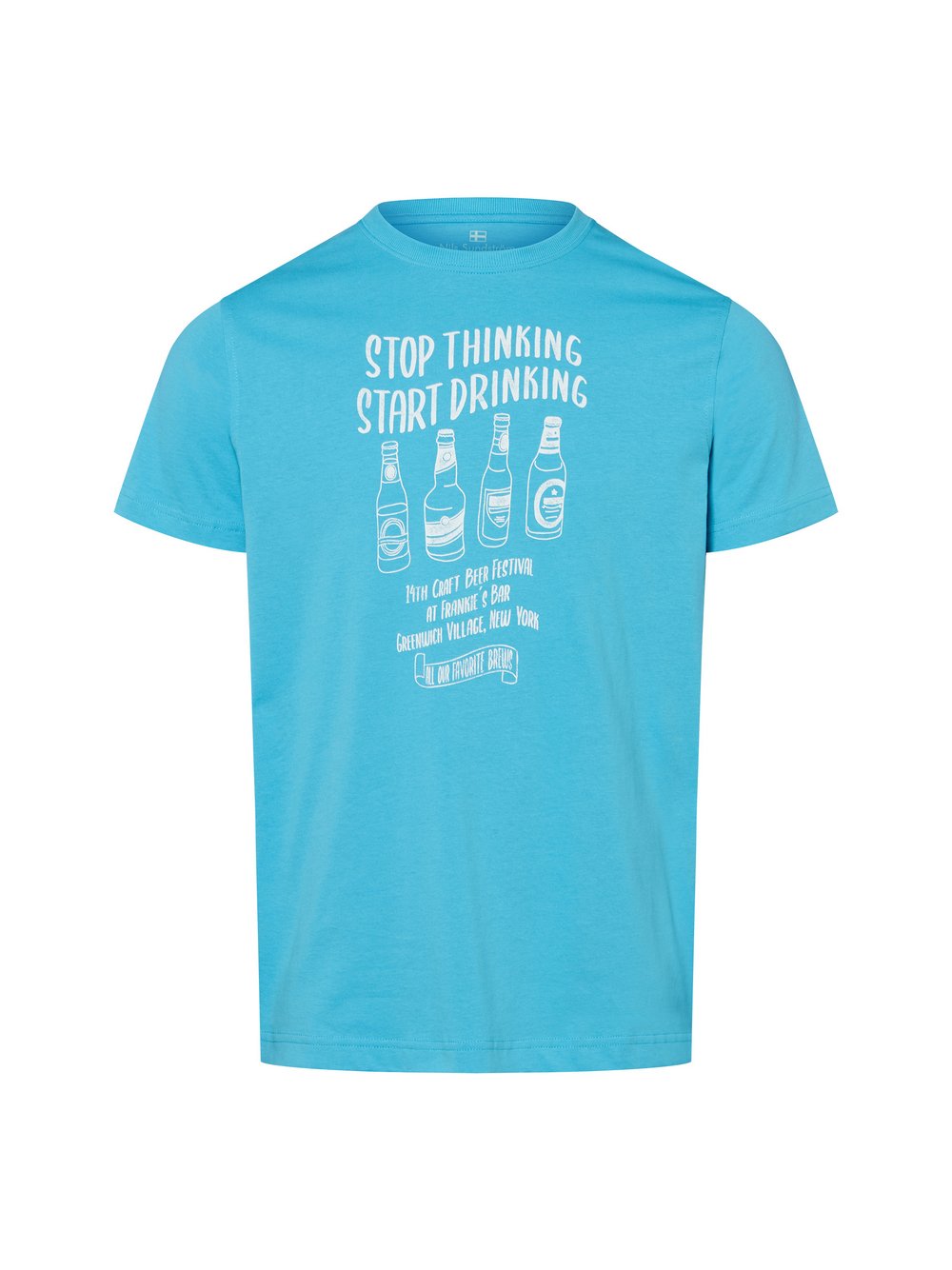 Nils Sundström T-Shirt Herren Baumwolle bedruckt