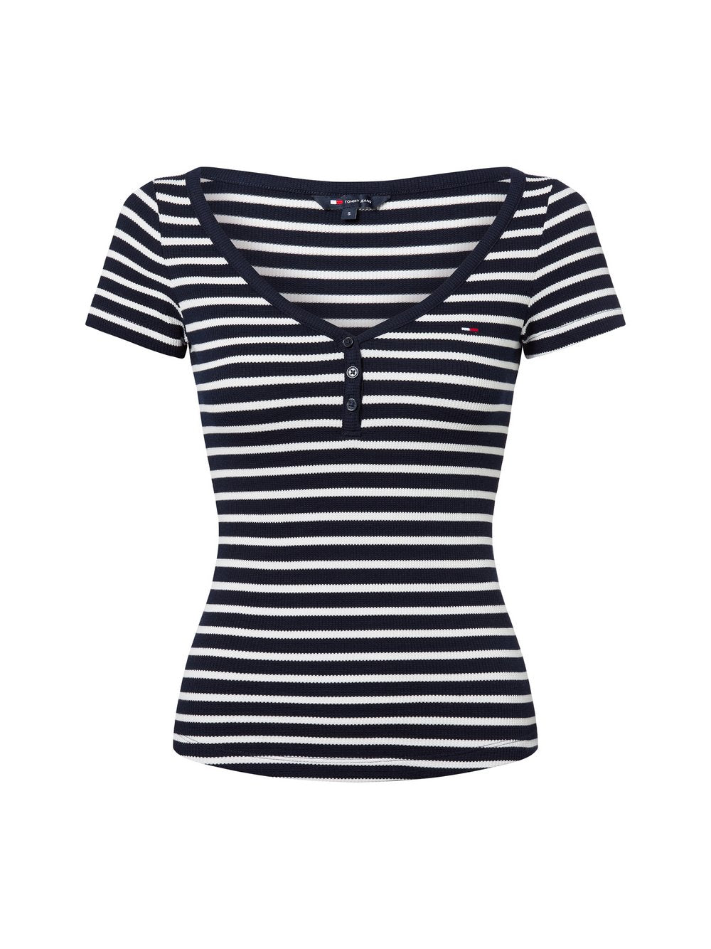 Tommy Jeans T-Shirt Damen Baumwolle gestreift