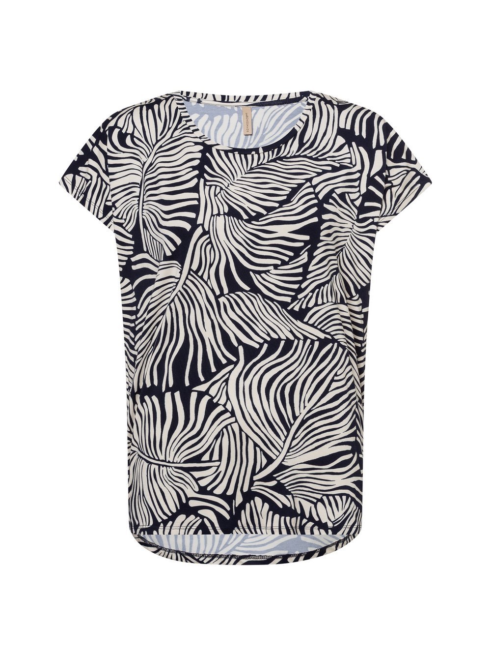 soyaconcept® T-Shirt Damen Lyocell gemustert