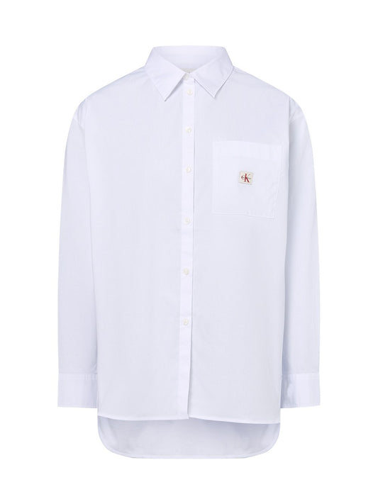 Calvin Klein Jeans Hemdbluse Damen Baumwolle