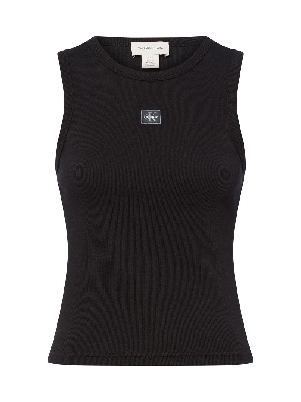 Calvin Klein Jeans Top Damen Baumwolle meliert