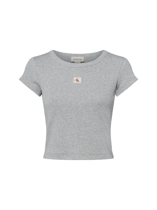Calvin Klein Jeans T-Shirt Damen Baumwolle meliert