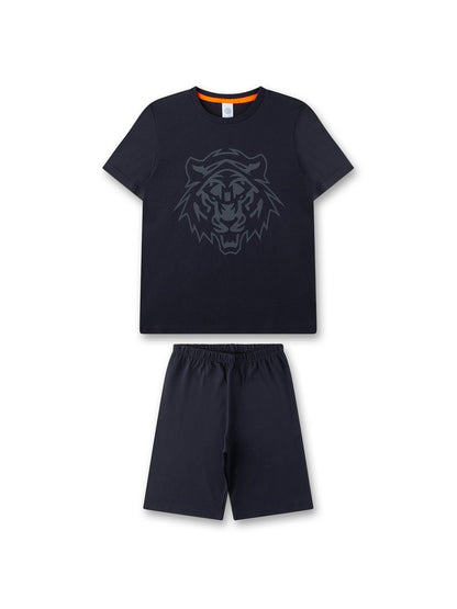 Sanetta Pyjama Jungen Baumwolle bedruckt