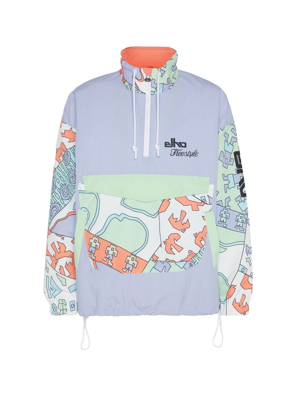 Elho Jacke Damen Polyamid bedruckt