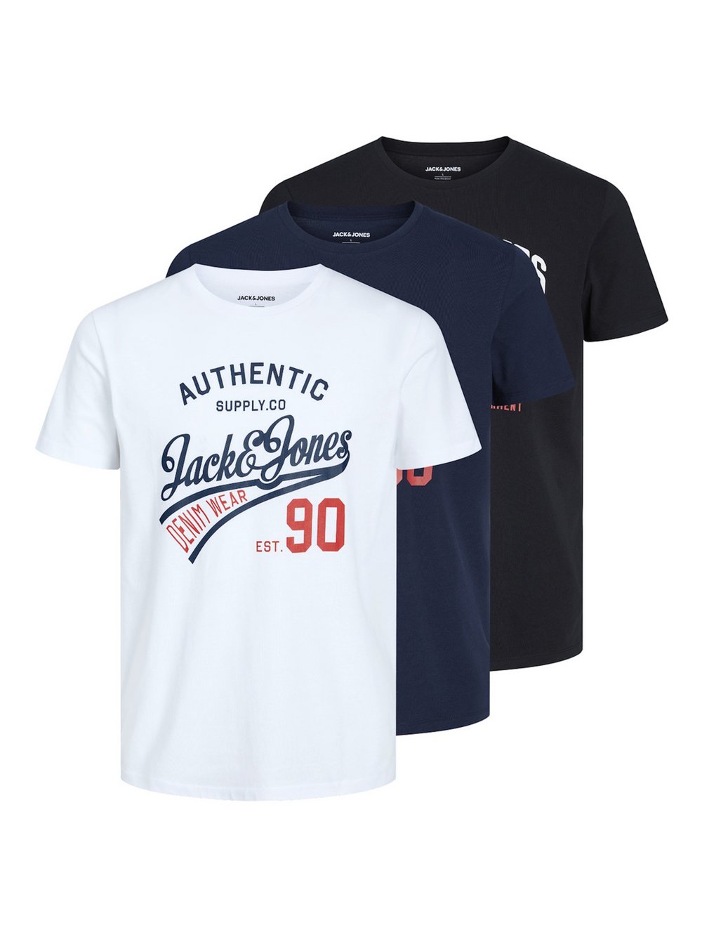 Jack & Jones T-Shirt Herren Baumwolle bedruckt