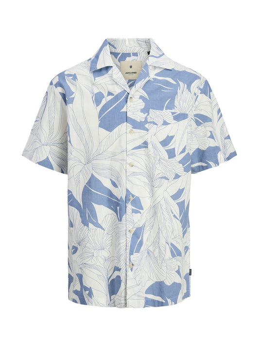 Jack & Jones Hemd Herren Regular Fit Baumwolle gemustert