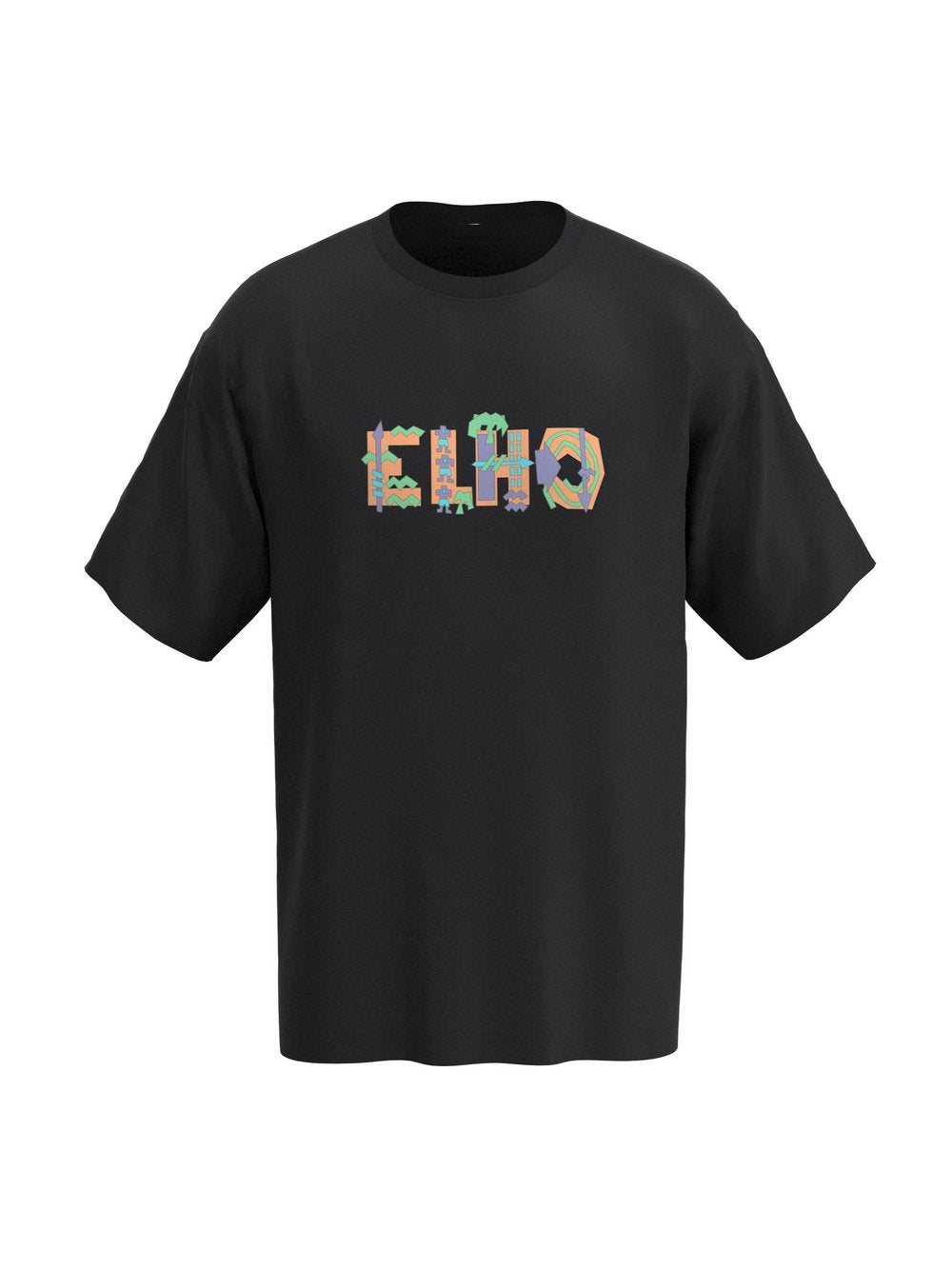 Elho Shirt Damen Baumwolle bedruckt