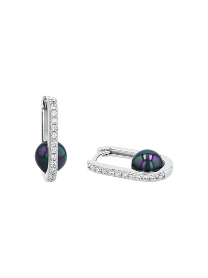 amor Creolen Damen Sterlingsilber