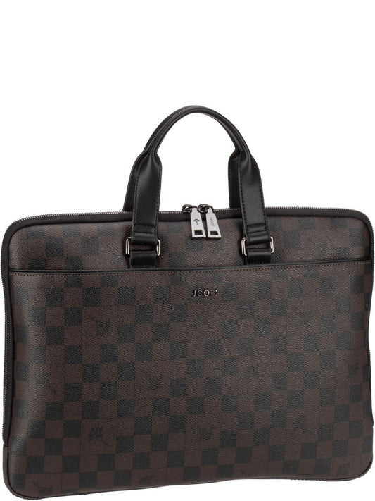 JOOP! Aktentasche Herren Kunstleder gemustert