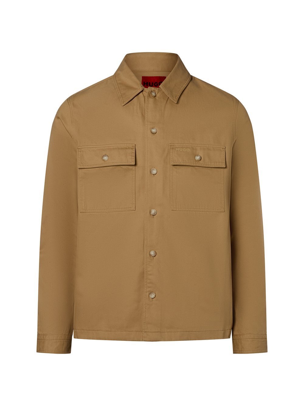 HUGO Freizeithemd Herren Regular Fit Baumwolle