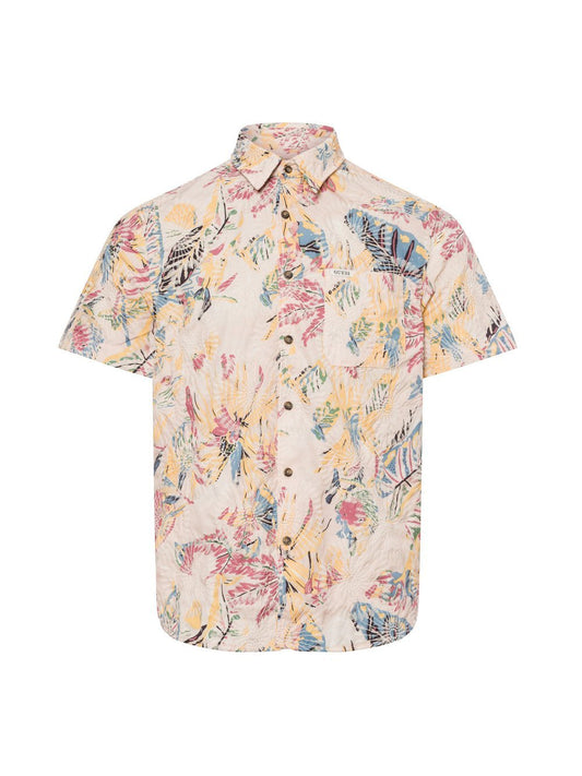 GUESS Freizeithemd Herren Regular Fit gemustert