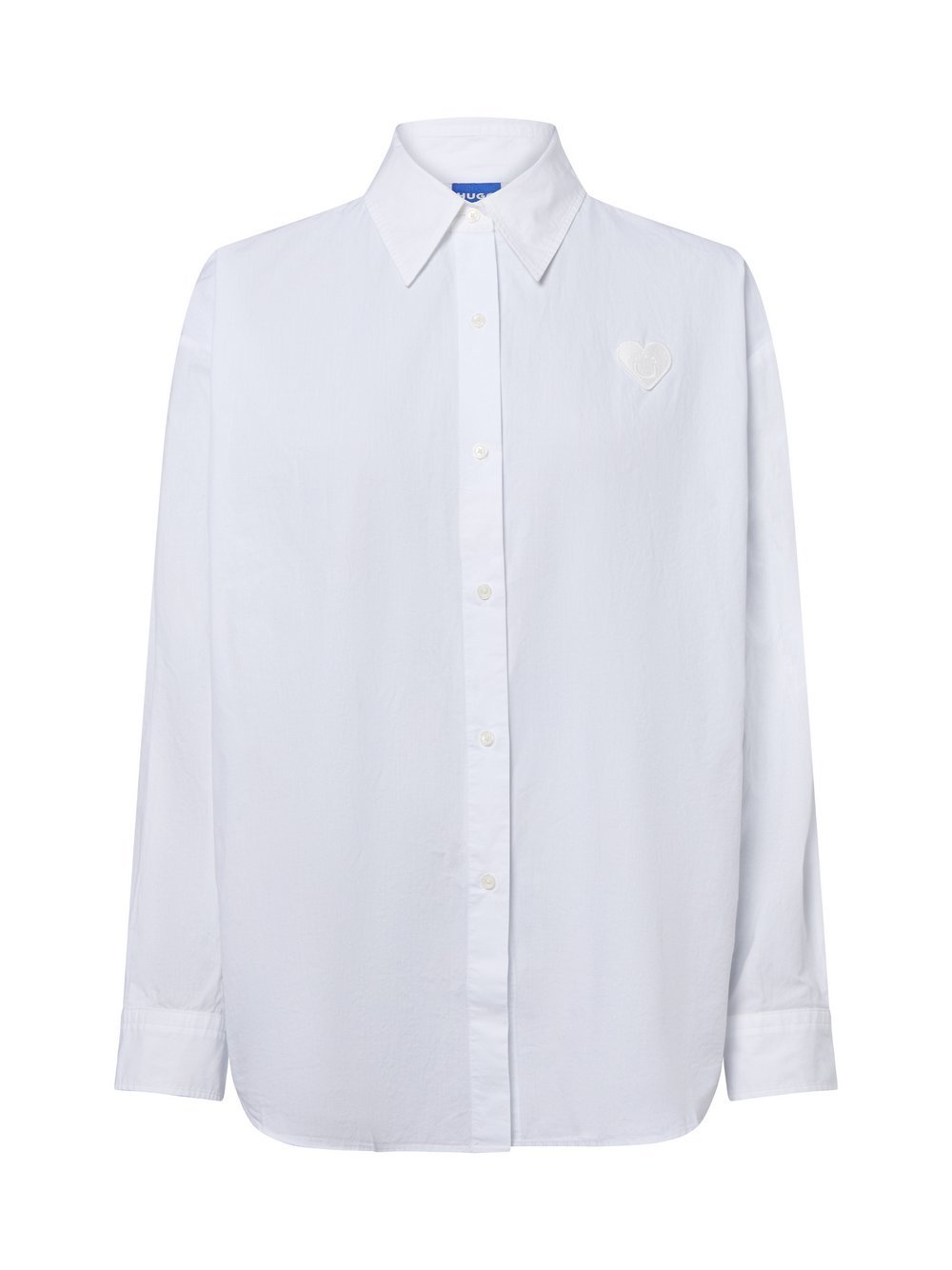 HUGO Hemdbluse Damen Baumwolle