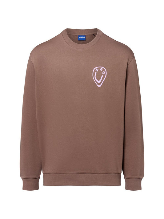 HUGO Sweatshirt Damen Baumwolle bedruckt