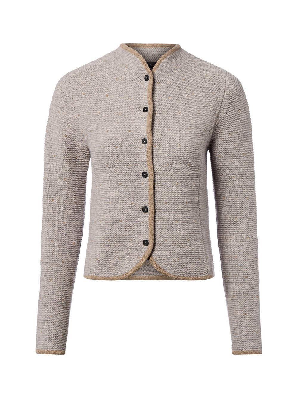 Franco Callegari Woll-Strickjacke Damen Wolle strukturiert
