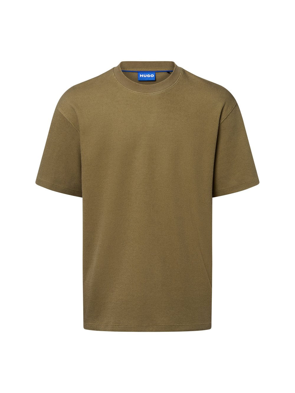 HUGO T-Shirt Herren Baumwolle strukturiert
