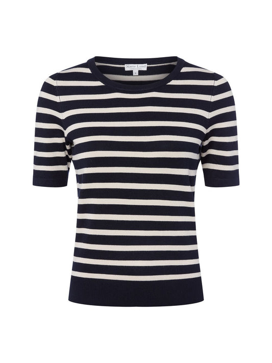 Marie Lund Strickshirt Damen gestreift