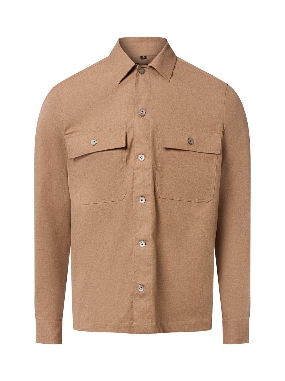 Finshley & Harding Hemd mit Wollanteil Herren Regular Fit