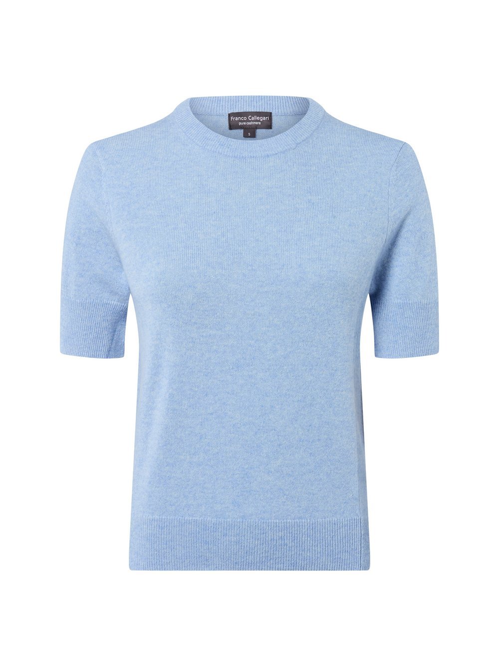 Franco Callegari Pure Cashmere Strickshirt Damen Feinstrick meliert
