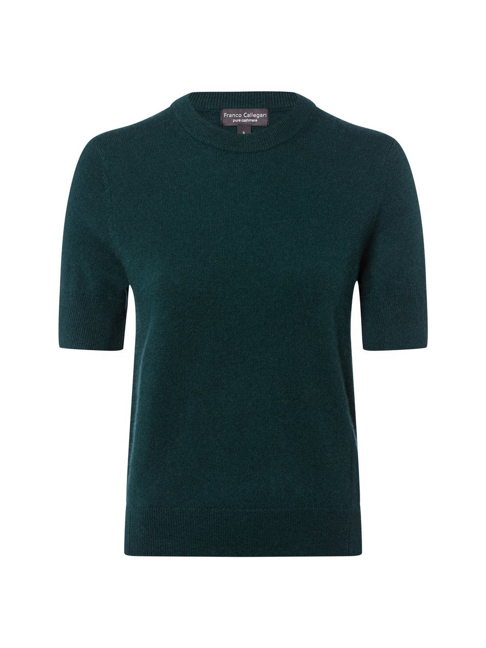Franco Callegari Pure Cashmere Strickshirt Damen Feinstrick meliert