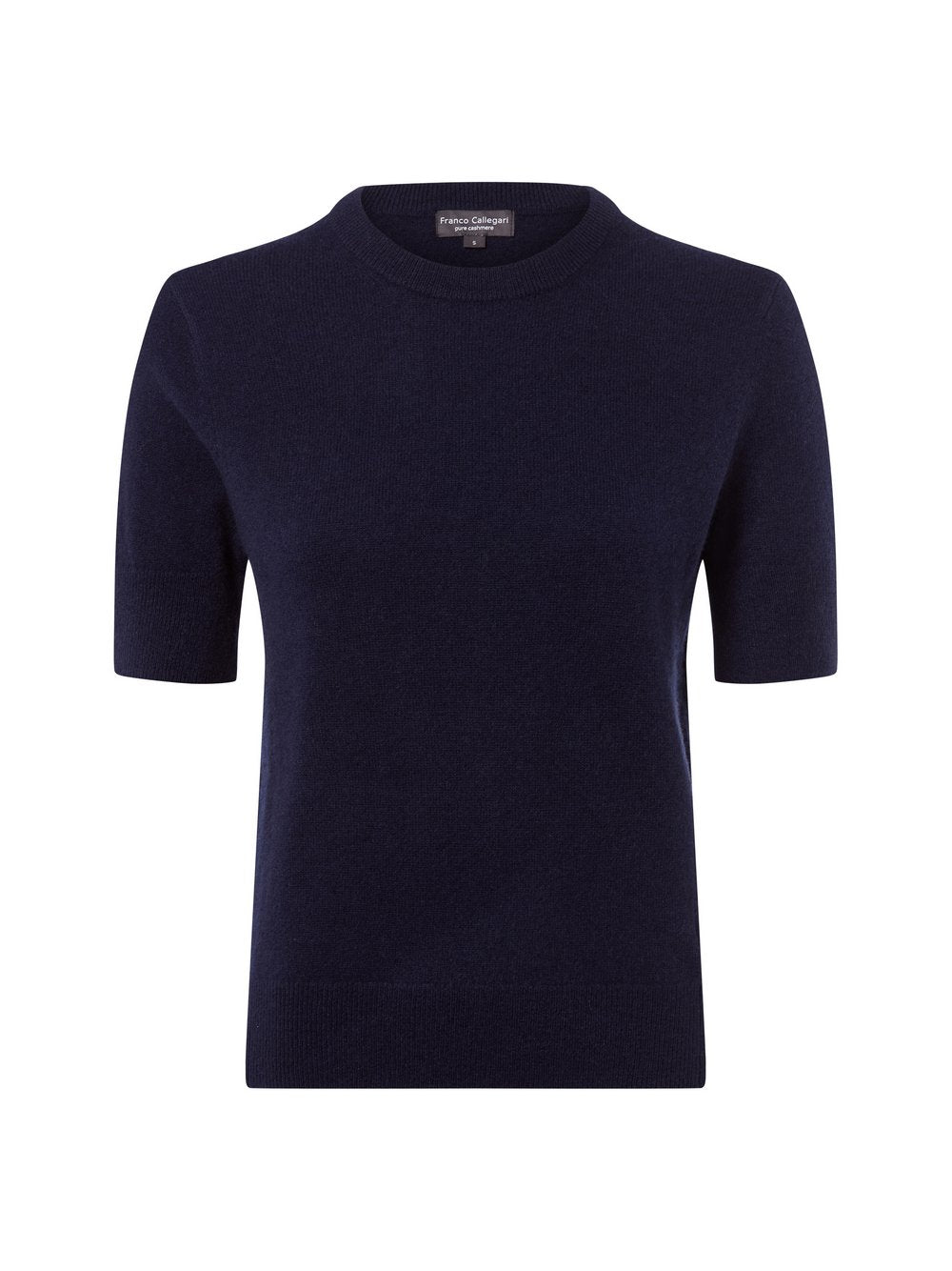 Franco Callegari Pure Cashmere Strickshirt Damen Feinstrick meliert