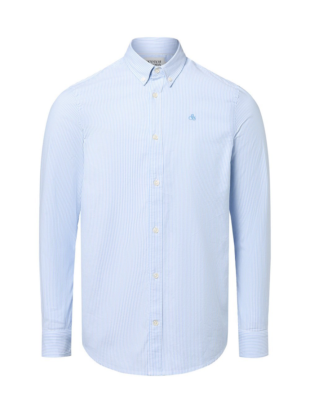 Scotch & Soda Freizeithemd Herren Regular Fit Baumwolle gestreift