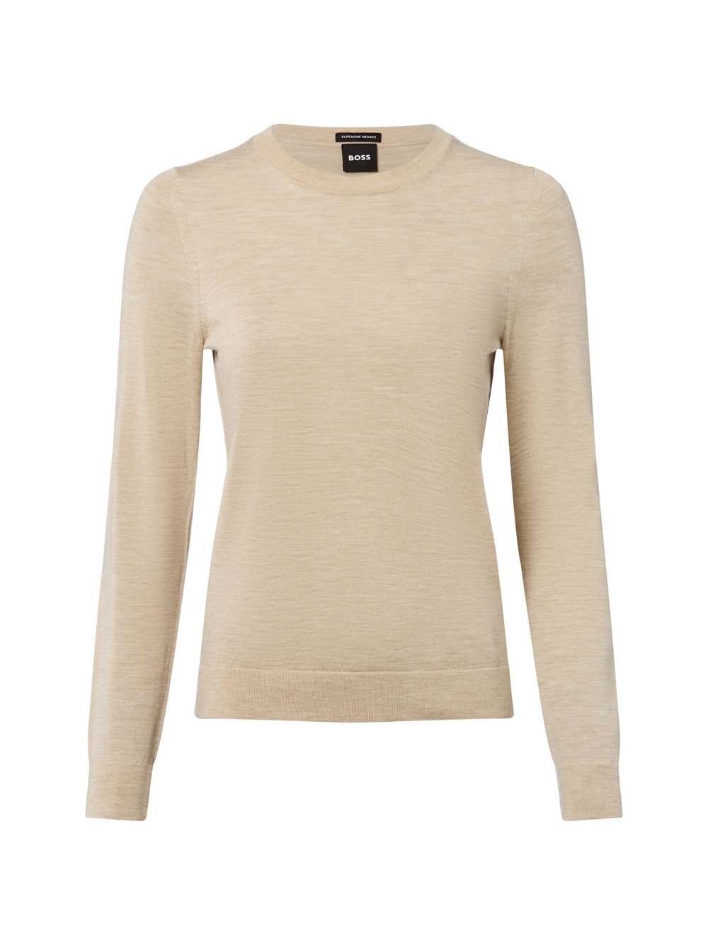 BOSS Sttrickpullover Damen Schurwolle