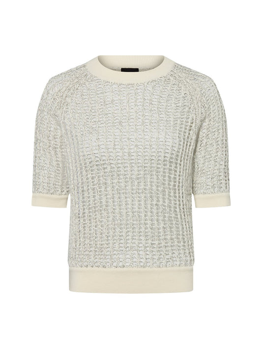 BOSS Strickpullover mit Mohair-Anteil Damen Viskose meliert