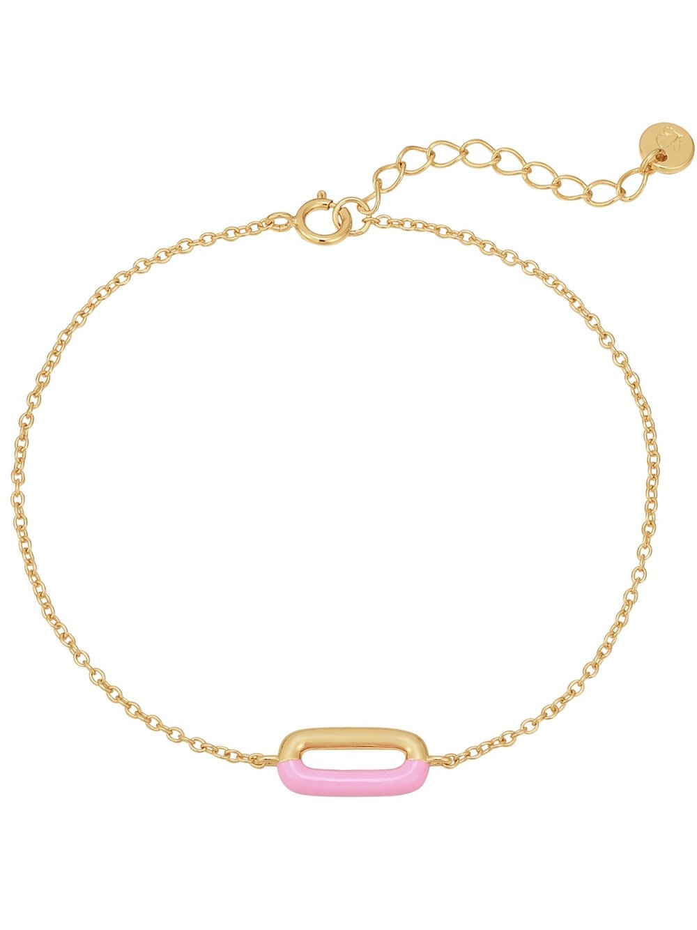 Glanzstücke München Armband Sterling gelbgold Emaille Damen Sterlingsilber