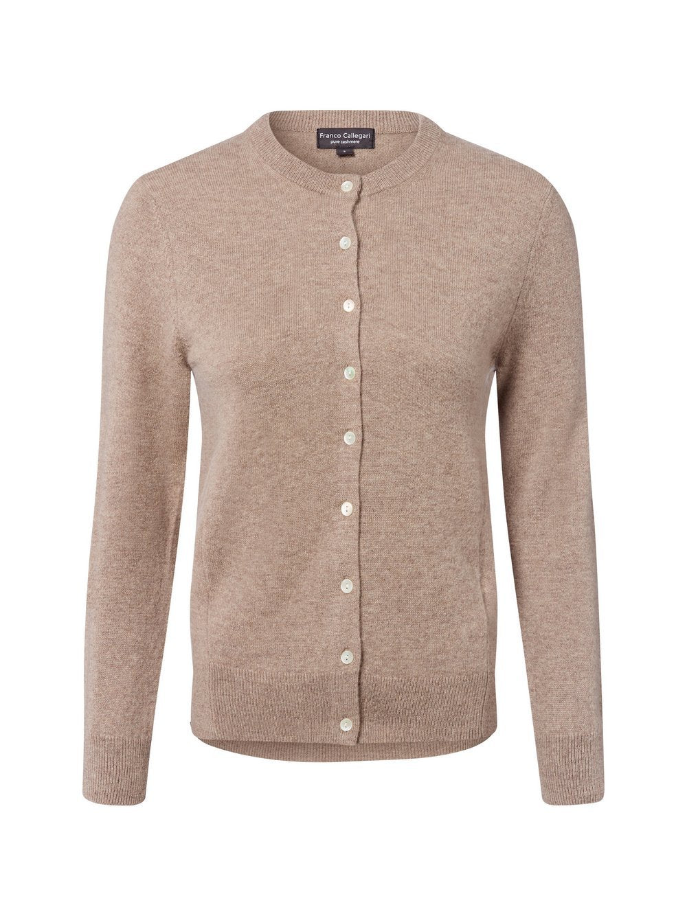 Franco Callegari Pure Cashmere Strickjacke Damen meliert