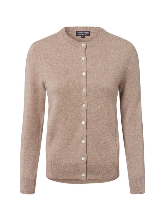 Franco Callegari Pure Cashmere Strickjacke Damen meliert
