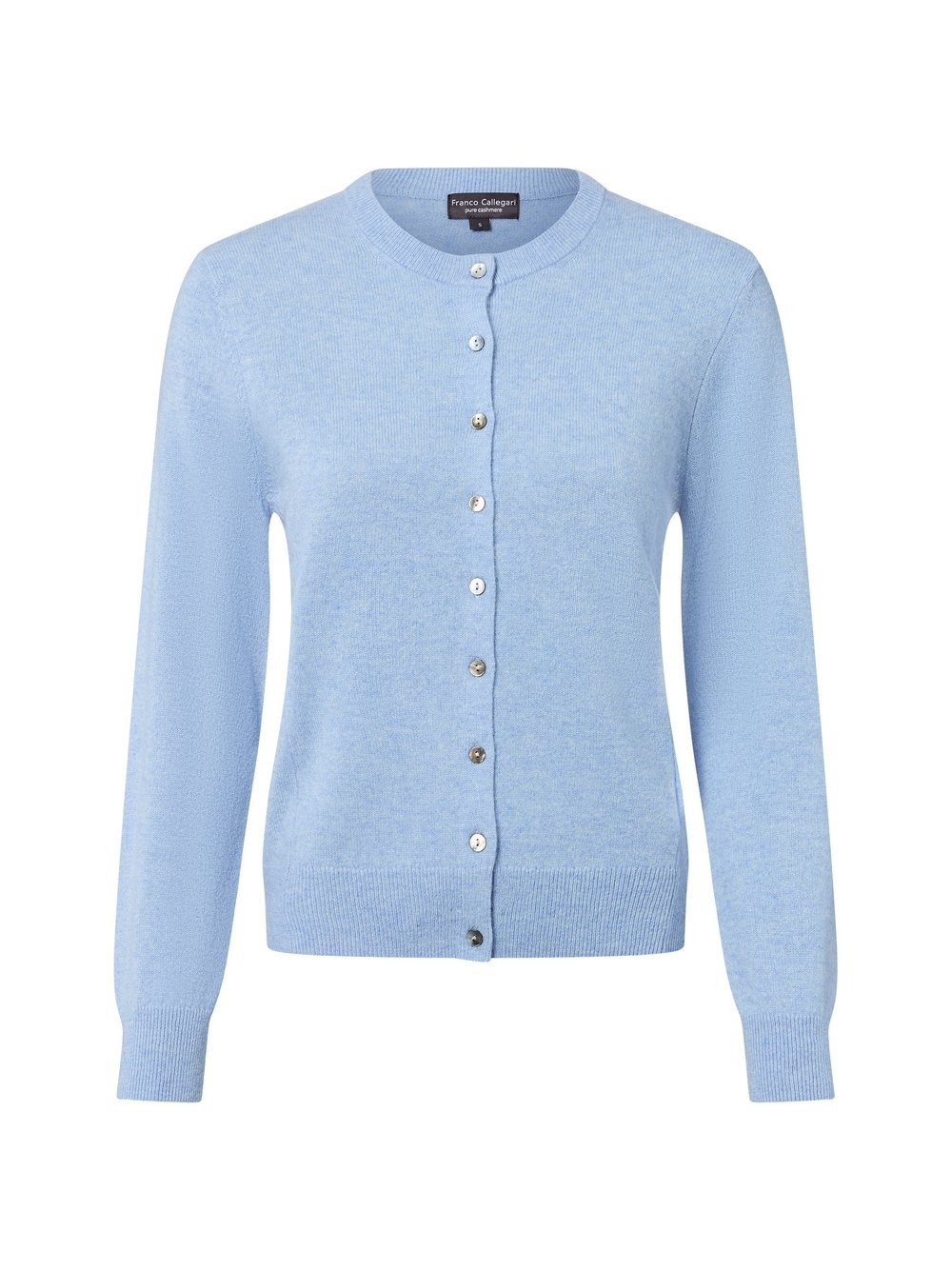 Franco Callegari Pure Cashmere Strickjacke Damen meliert