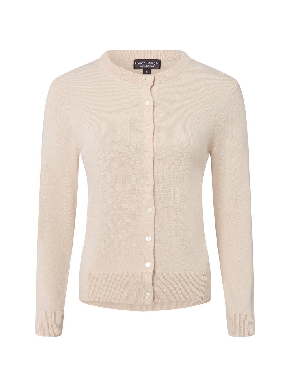 Franco Callegari Pure Cashmere Strickjacke Damen meliert