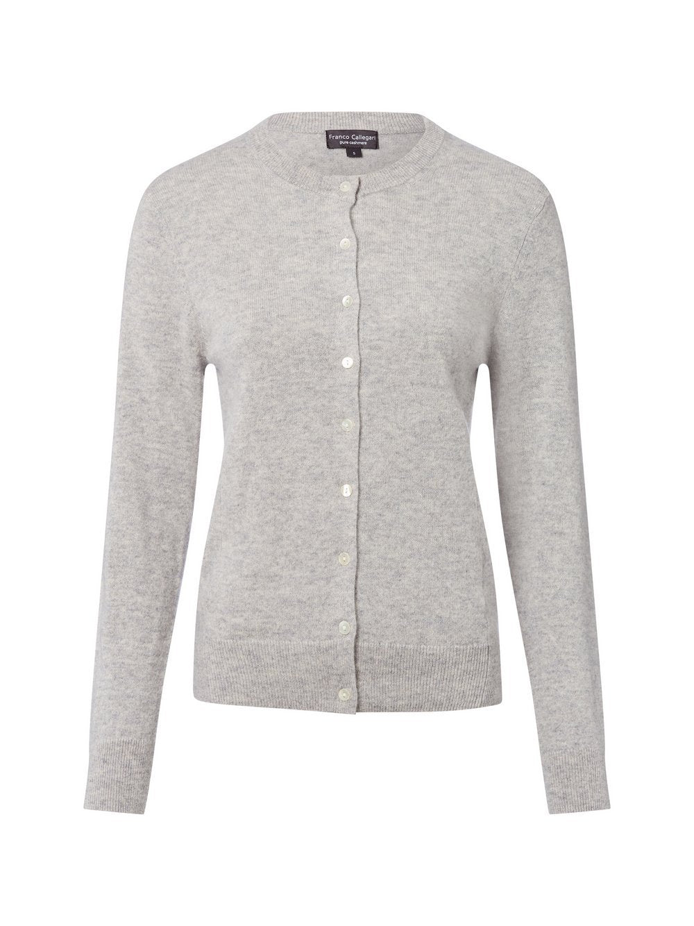 Franco Callegari Pure Cashmere Strickjacke Damen meliert