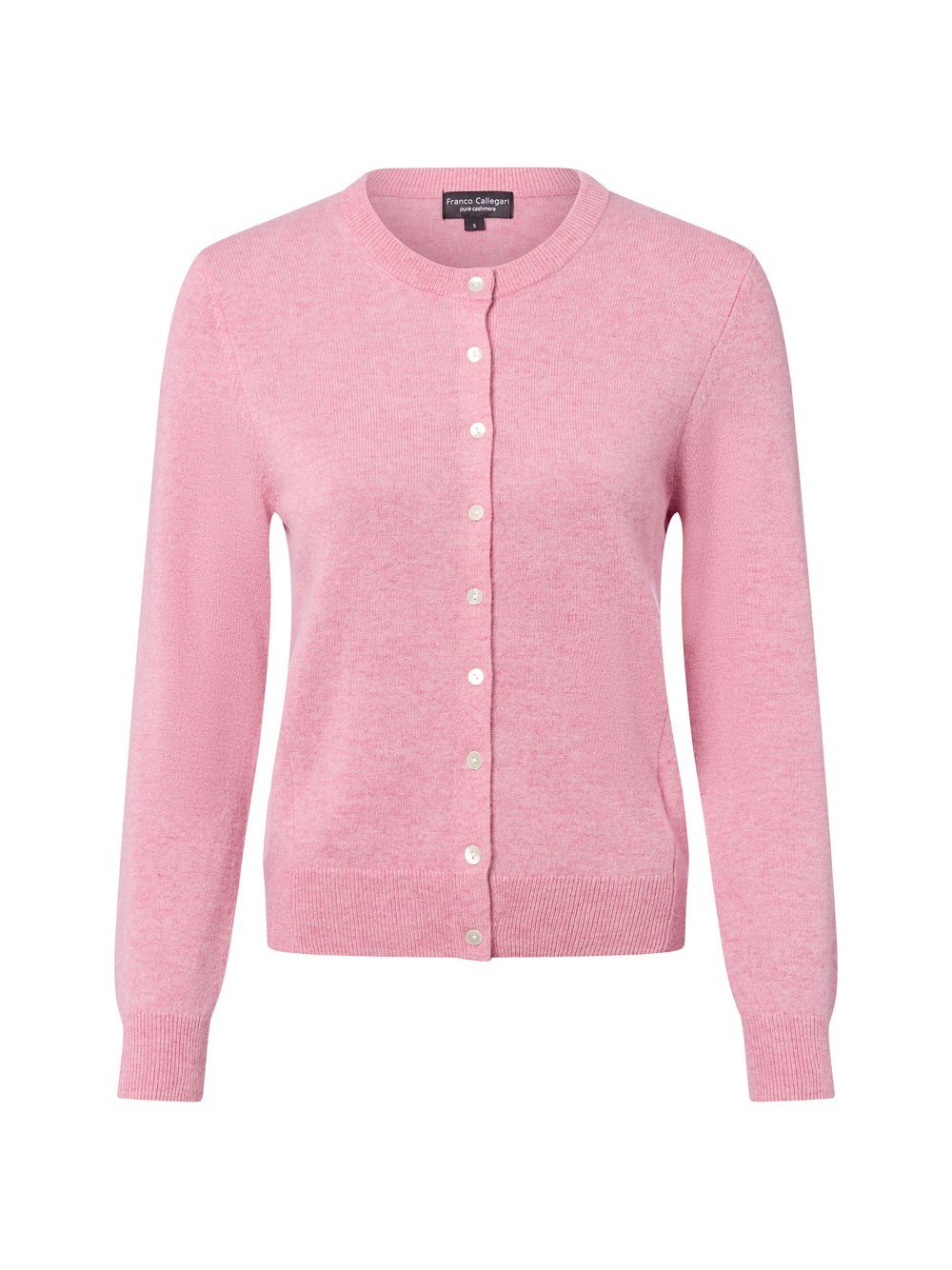 Franco Callegari Pure Cashmere Strickjacke Damen meliert