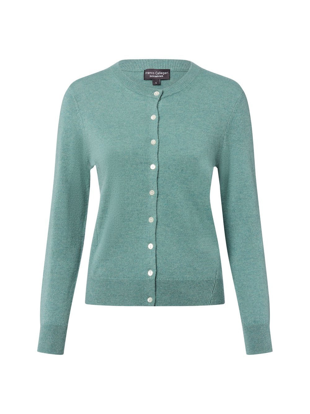 Franco Callegari Pure Cashmere Strickjacke Damen meliert