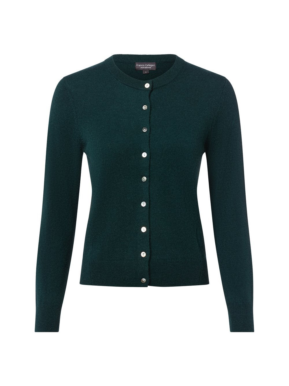 Franco Callegari Pure Cashmere Strickjacke Damen meliert