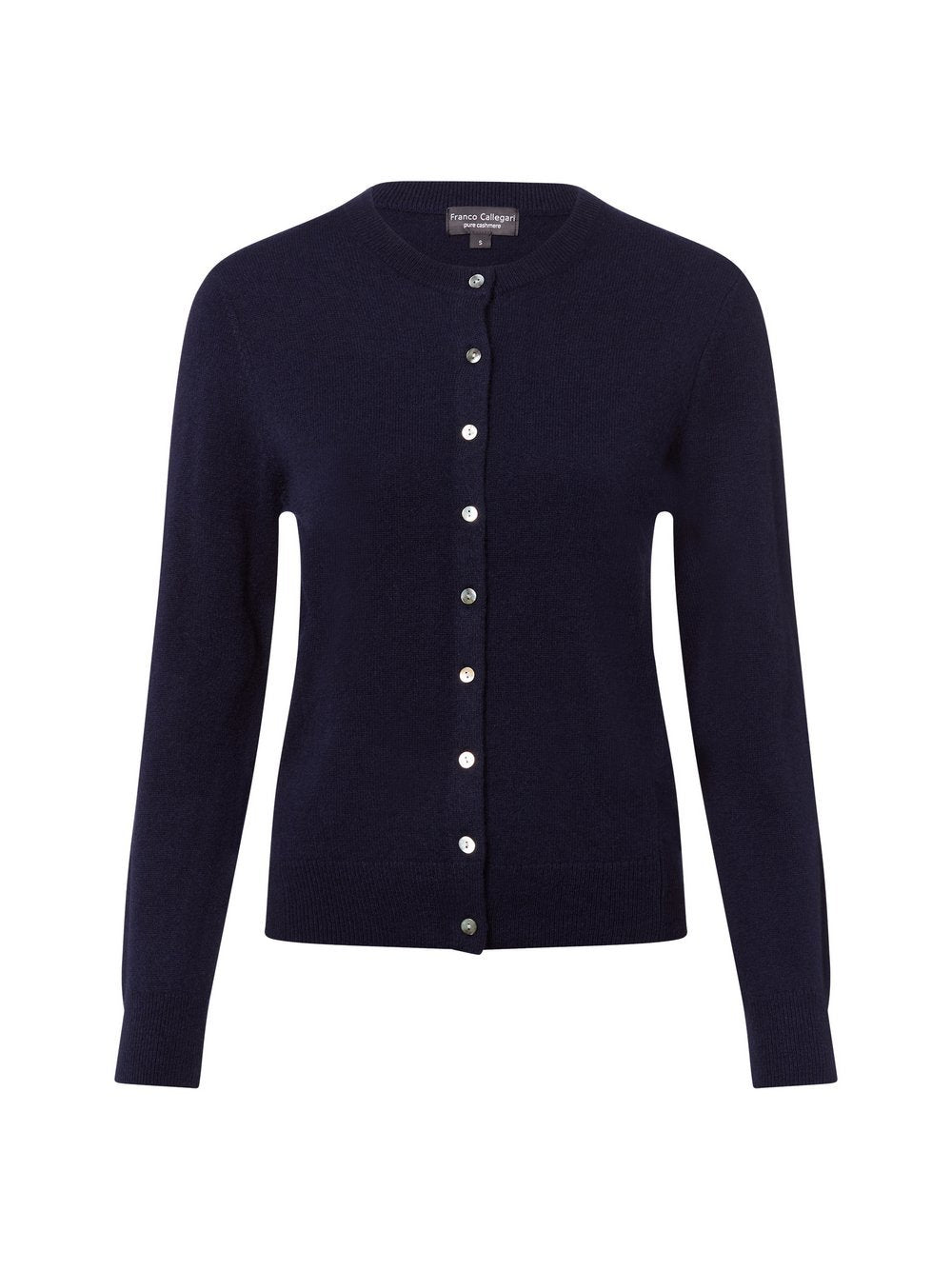 Franco Callegari Pure Cashmere Strickjacke Damen meliert