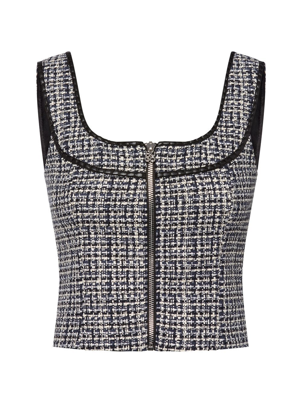 HUGO Blusentop Damen Baumwolle gemustert