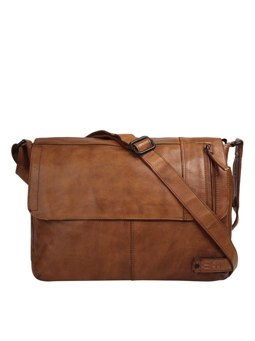 Spikes & Sparrow Messenger Damen Leder