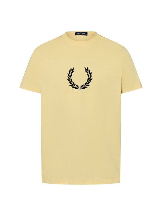 Fred Perry T-Shirt Herren Baumwolle bedruckt
