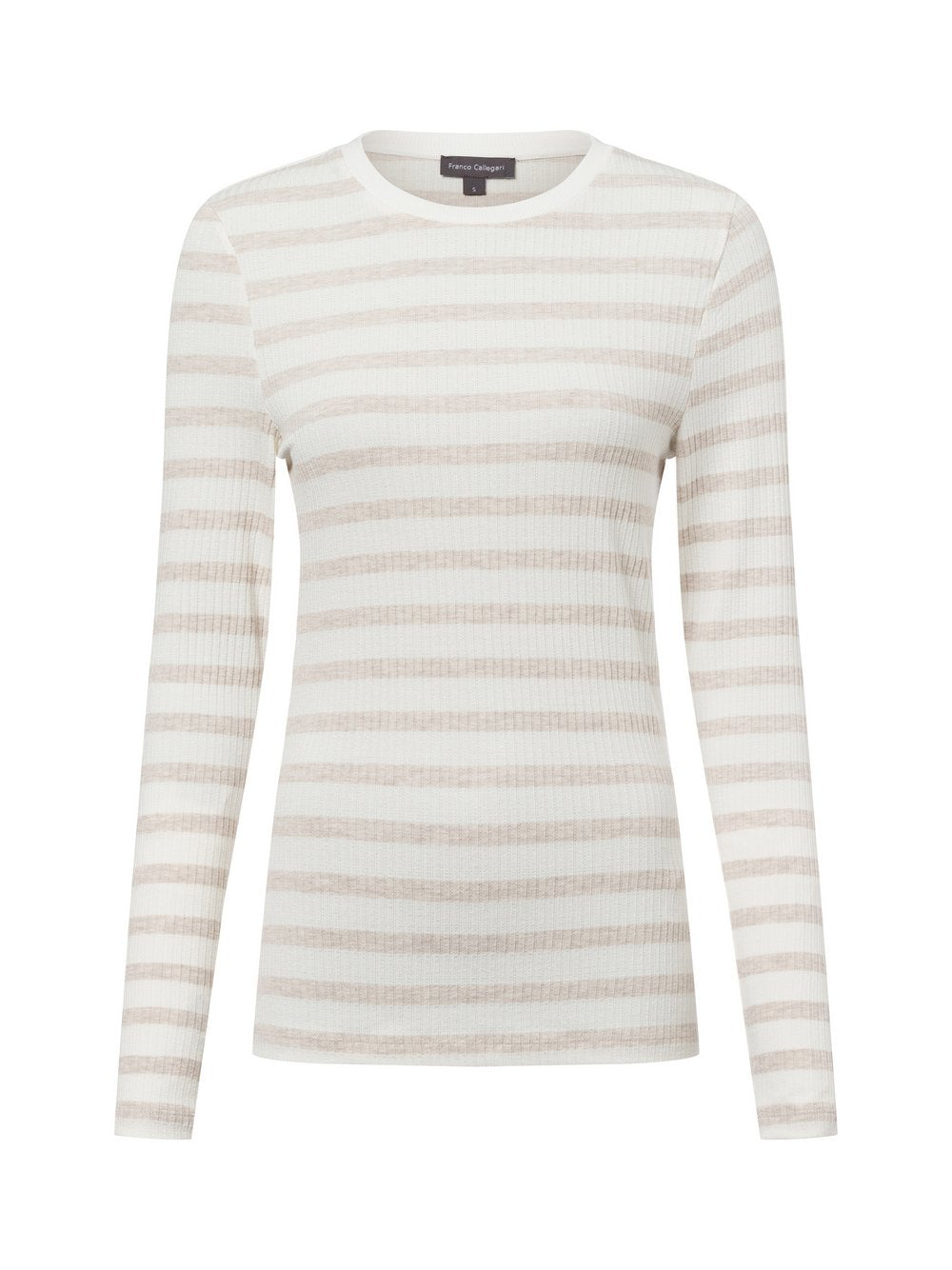 Franco Callegari Langarmshirt Damen Viskose gestreift