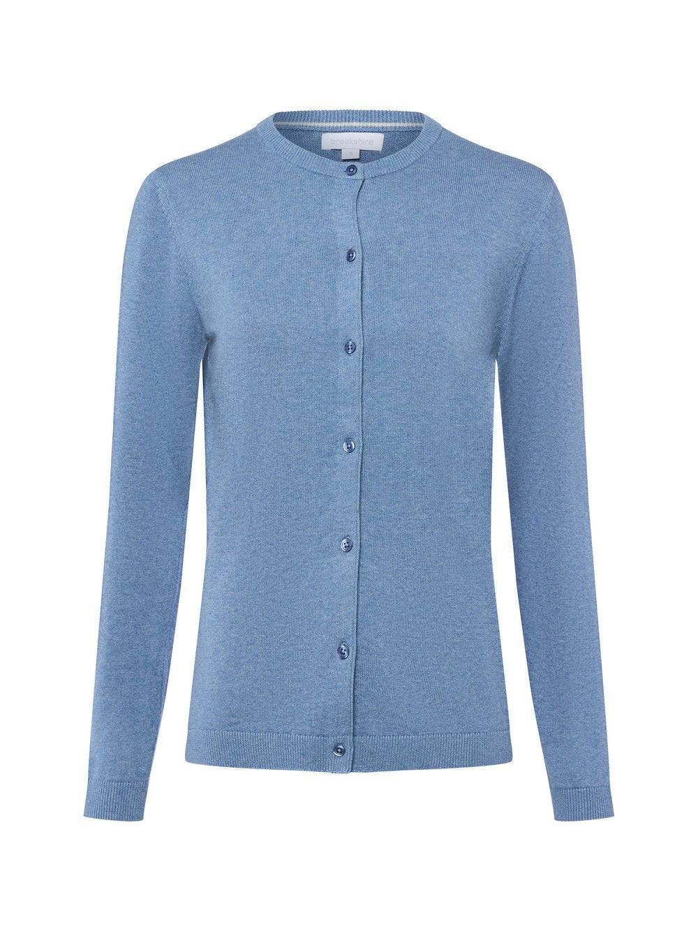 brookshire Strickjacke Damen Baumwolle meliert