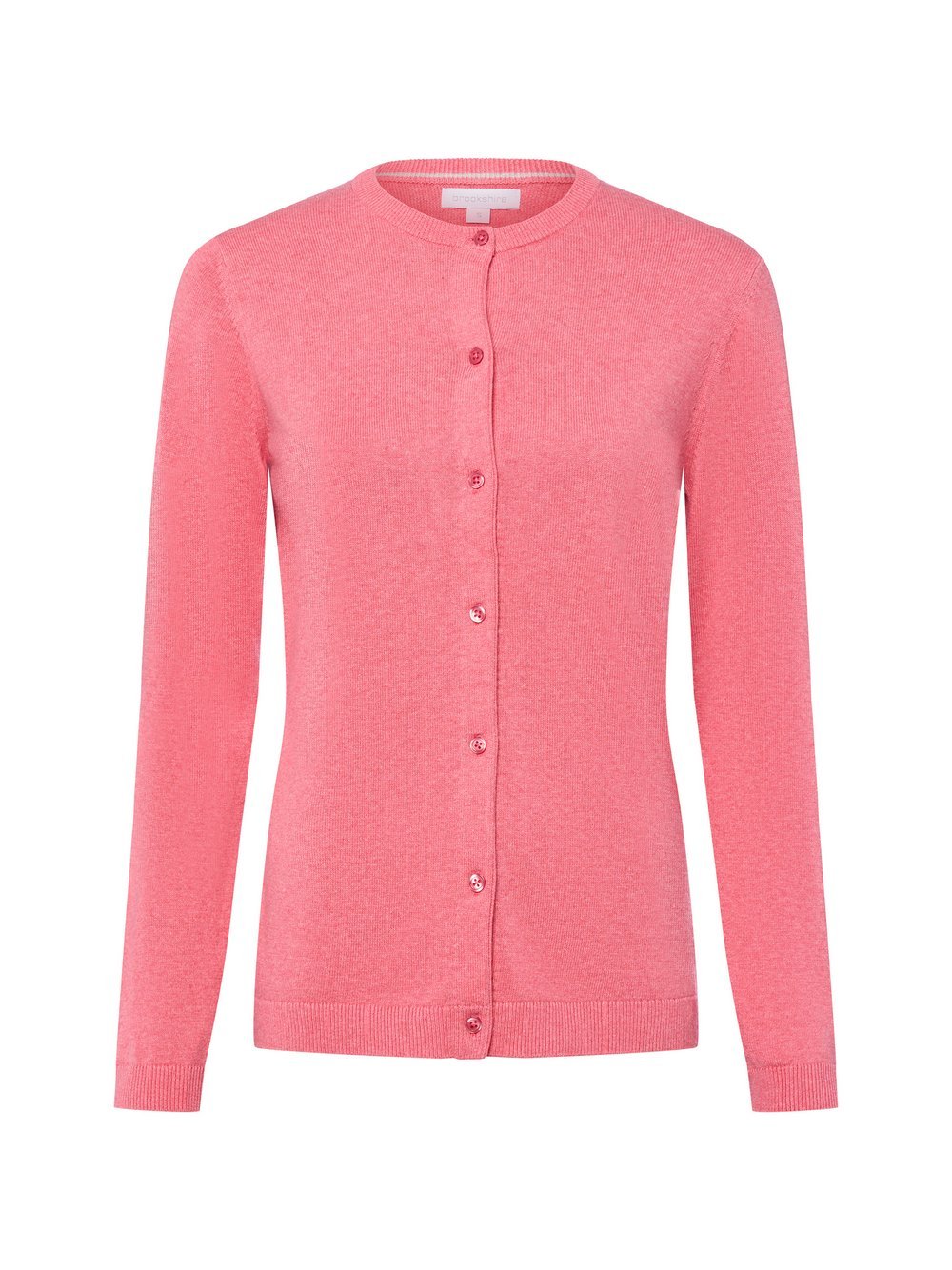 brookshire Strickjacke Damen Baumwolle meliert