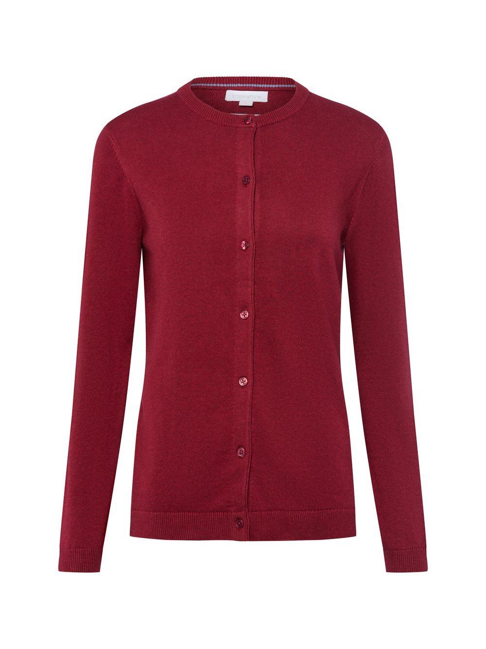 brookshire Strickjacke Damen Baumwolle meliert