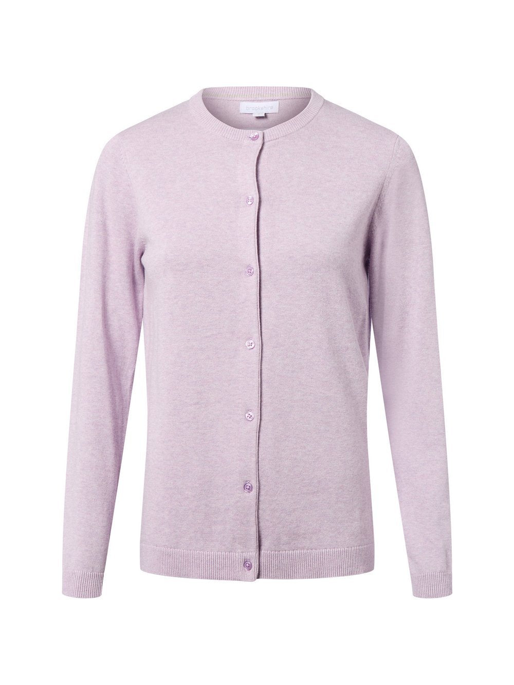 brookshire Strickjacke Damen Baumwolle meliert