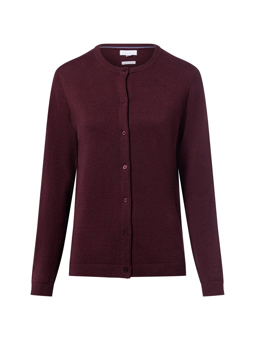 brookshire Strickjacke Damen Baumwolle meliert