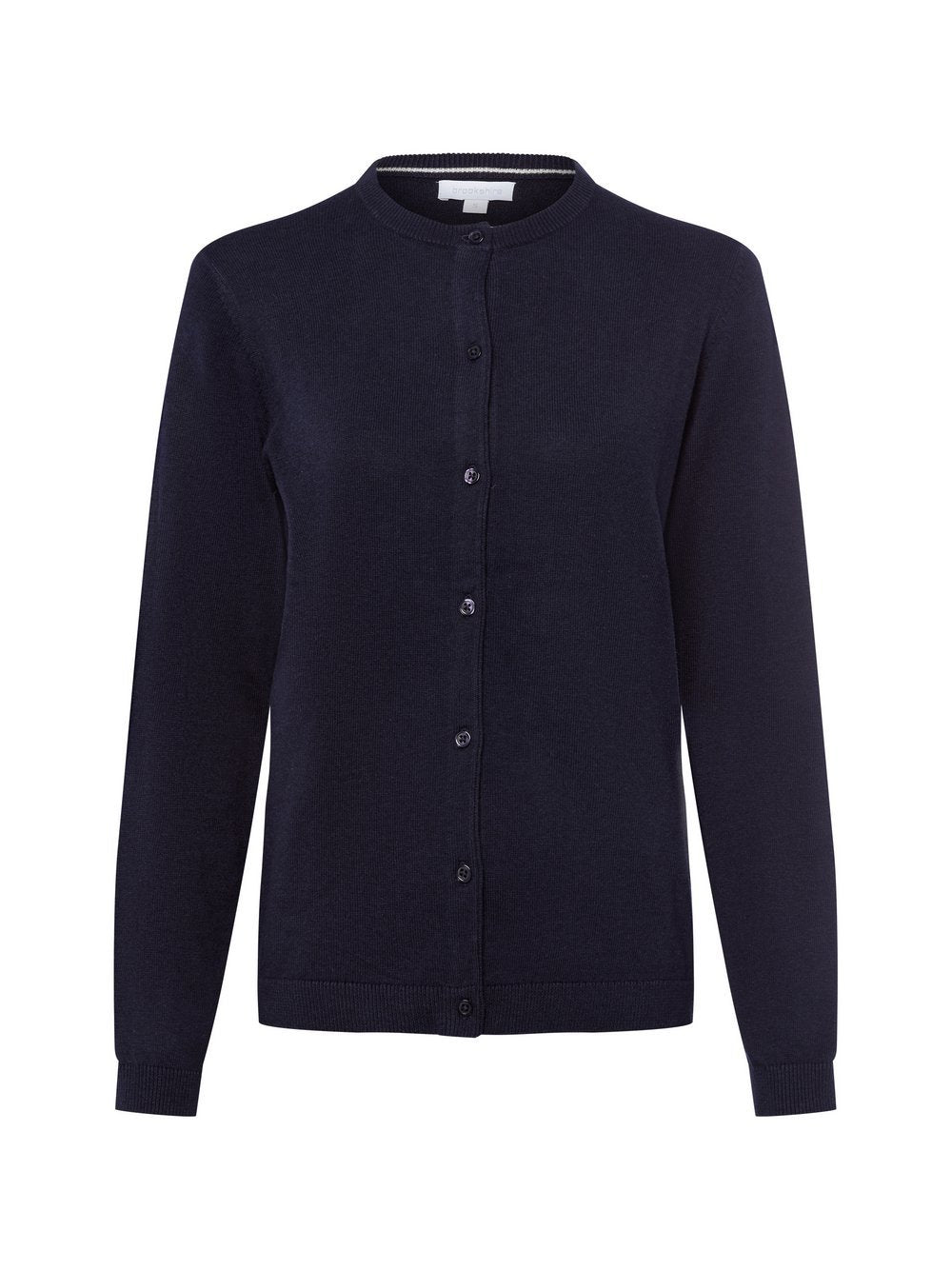 brookshire Strickjacke Damen Baumwolle meliert